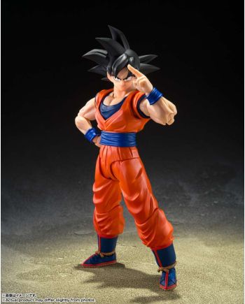 Figurine Son Goku Dragon Ball Z Bandai Tamashii Nations profil