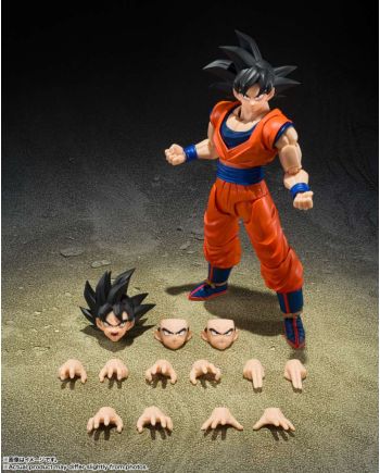 Emballage officiel de la figurine S.H. Figuarts Son Goku