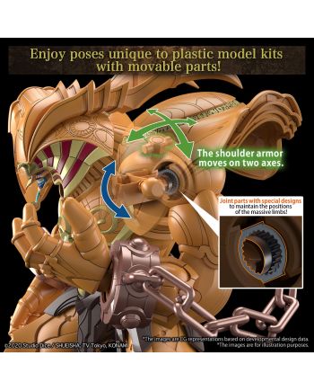 YU-GI-OH! - Figure-rise Standard Ampl. The Legendary Exodia -Model Kit - vue de dos