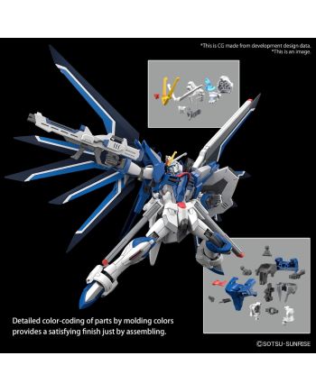 GUNDAM - HG 1/144 Rising Freedom Gundam - Model Kit - vue de dos
