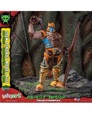 TRANSFORMERS BEAST WARS - Dinobot - Model Kit AMK 20cm - vue principale