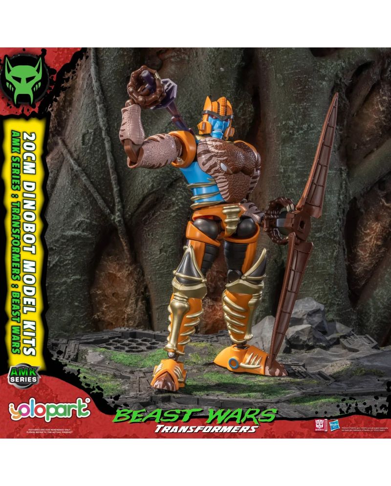 TRANSFORMERS BEAST WARS - Dinobot - Model Kit AMK 20cm - vue principale