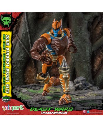 TRANSFORMERS BEAST WARS - Dinobot - Model Kit AMK 20cm - vue de face