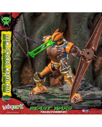 TRANSFORMERS BEAST WARS - Dinobot - Model Kit AMK 20cm - vue de detail