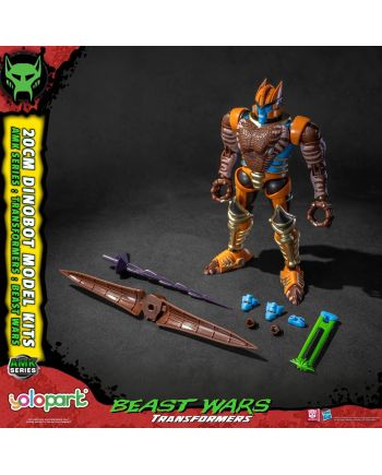 TRANSFORMERS BEAST WARS - Dinobot - Model Kit AMK 20cm - vue du packaging