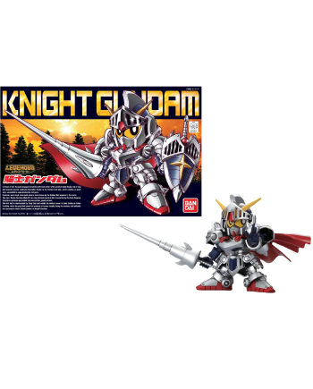 GUNDAM - SD - BB370 LegendBB Knight Gundam - Model Kit - 8cm - vue principale