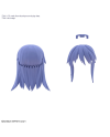 30MS - Option Hair Style Parts Vol.8 All 4 Types - Model Kit - vue de profil