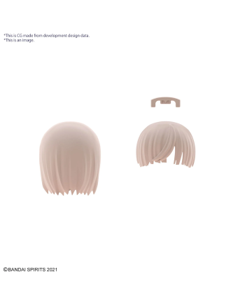 30MS - Option Hair Style Parts Vol.8 All 4 Types - Model Kit - vue du packaging