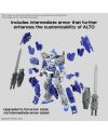 GUNDAM - 30MM 1/144 eEXM-17FA FULL ARMOR ALTO - Model Kit - vue de dos
