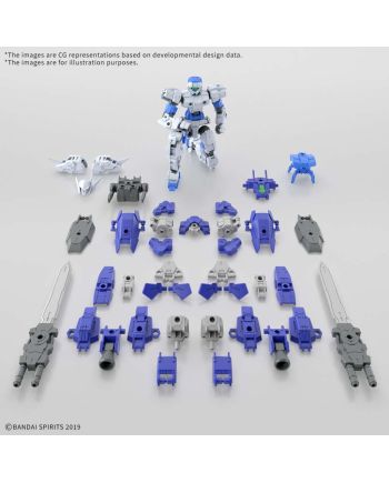 GUNDAM - 30MM 1/144 eEXM-17FA FULL ARMOR ALTO - Model Kit - vue de detail