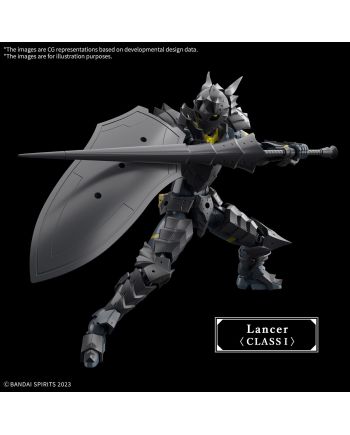 30MF - Rosan Lancer - Model Kit - vue de detail