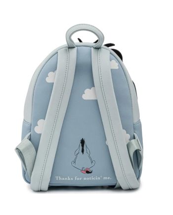 DISNEY - Eeyore - Sac à dos LoungeFly '20x25.5x10' - vue de profil