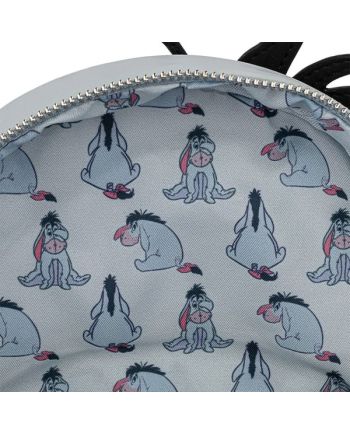 DISNEY - Eeyore - Sac à dos LoungeFly '20x25.5x10' - vue de dos