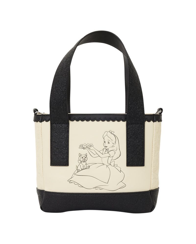 Sac bandoulière Loungefly Alice au Pays des Merveilles vue de face