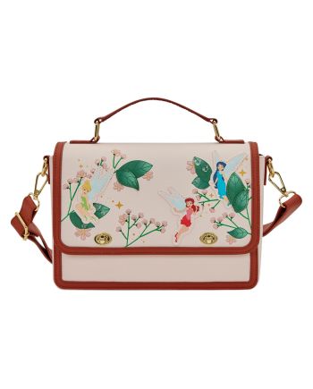 Sac bandoulière Loungefly Disney Fairies détail des motifs
