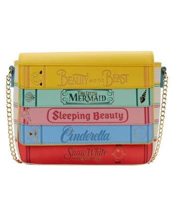 Sac bandoulière Loungefly Disney Princess Books vue de face