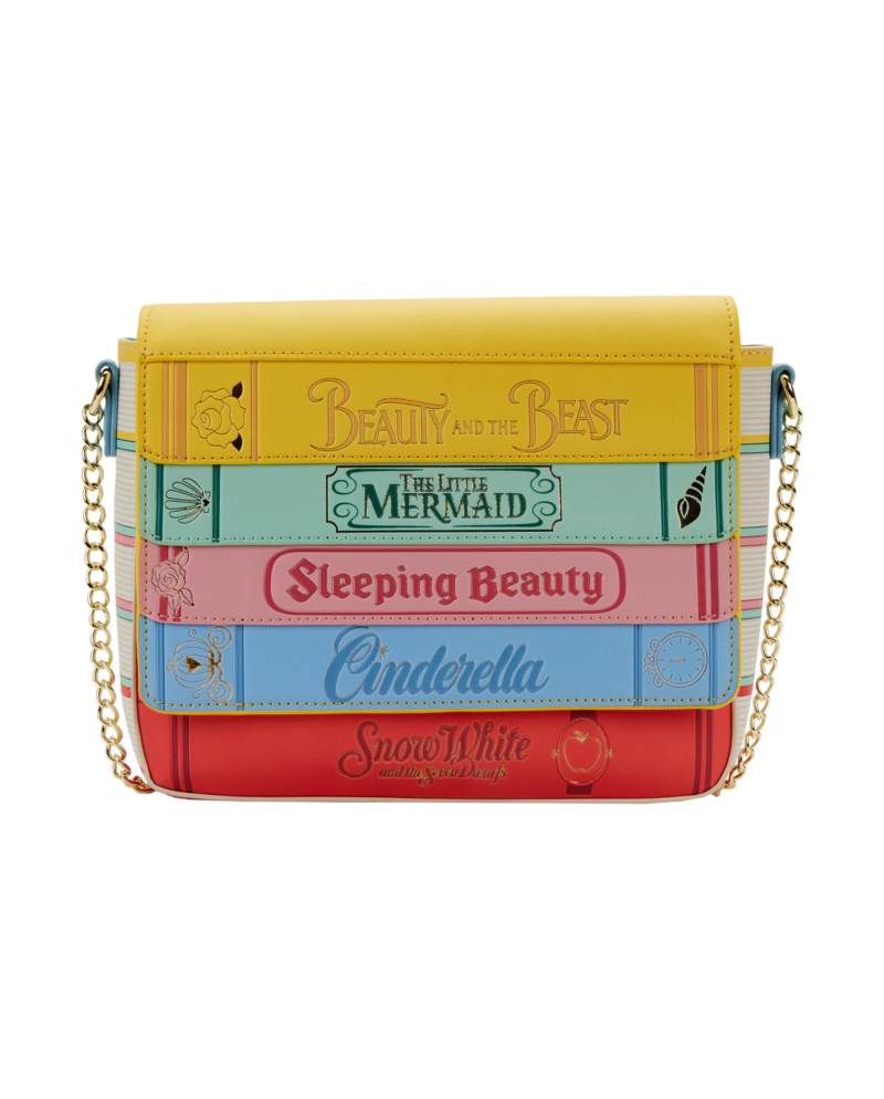Sac bandoulière Loungefly Disney Princess Books vue de face