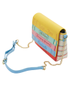 Sac bandoulière Loungefly Disney Princess Books détail du motif