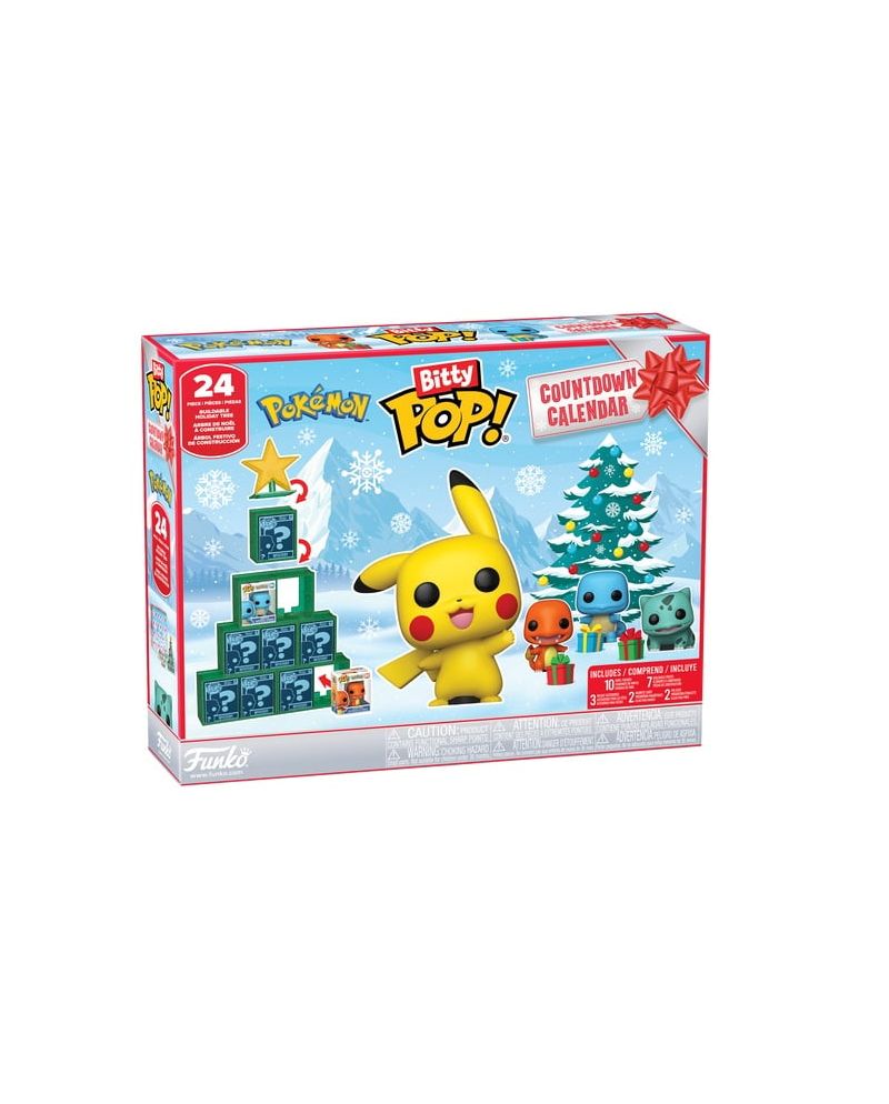Calendrier de l'Avent Bitty Pop Pokémon Funko