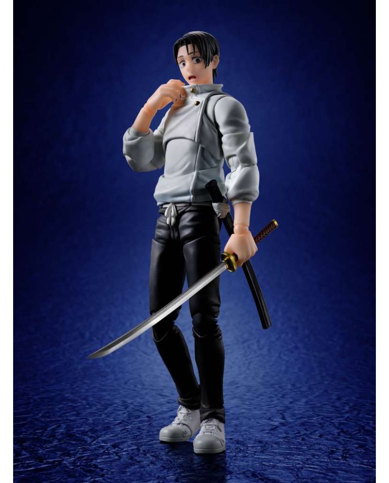 Figurine S.H. Figuarts Yuta Okkotsu Jujutsu Kaisen face avant