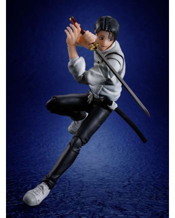 Figurine Yuta Okkotsu Bandai Tamashii Nations vue de profil