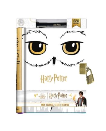 Journal secret Harry Potter Hedwige avec encre invisible - JB Manga Shop