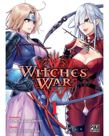 Witches War Tome 1 - couverture du manga en précommande chez JB Manga Shop