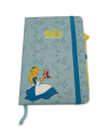 ALICE AUX PAYS DES MERVEILLES - Pack Premium Notebook A5 + Stylo-Bille - vue de profil