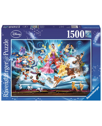 DISNEY - Puzzle 1500P - Le Livre Magique des contes Disney - vue principale