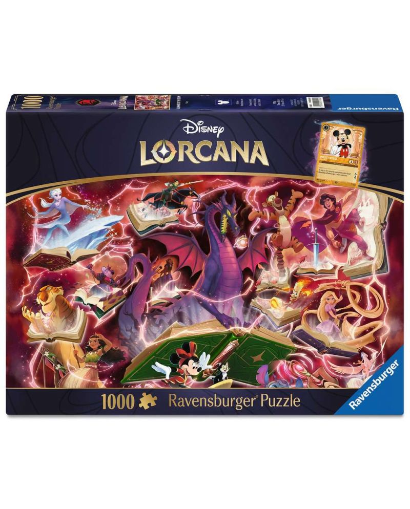 LORCANA - Rubis - Puzzle 1000P + 1 carte promo (EN) - vue principale