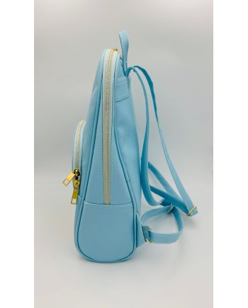 ALICE AUX PAYS DES MERVEILLES - Sac à Dos Fashion - 34x27x12cm - vue de profil