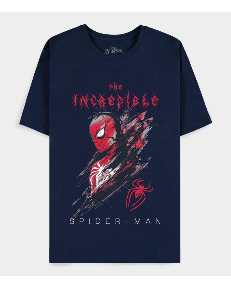 T-shirt homme Spider-Man The Incredible taille M vue de face