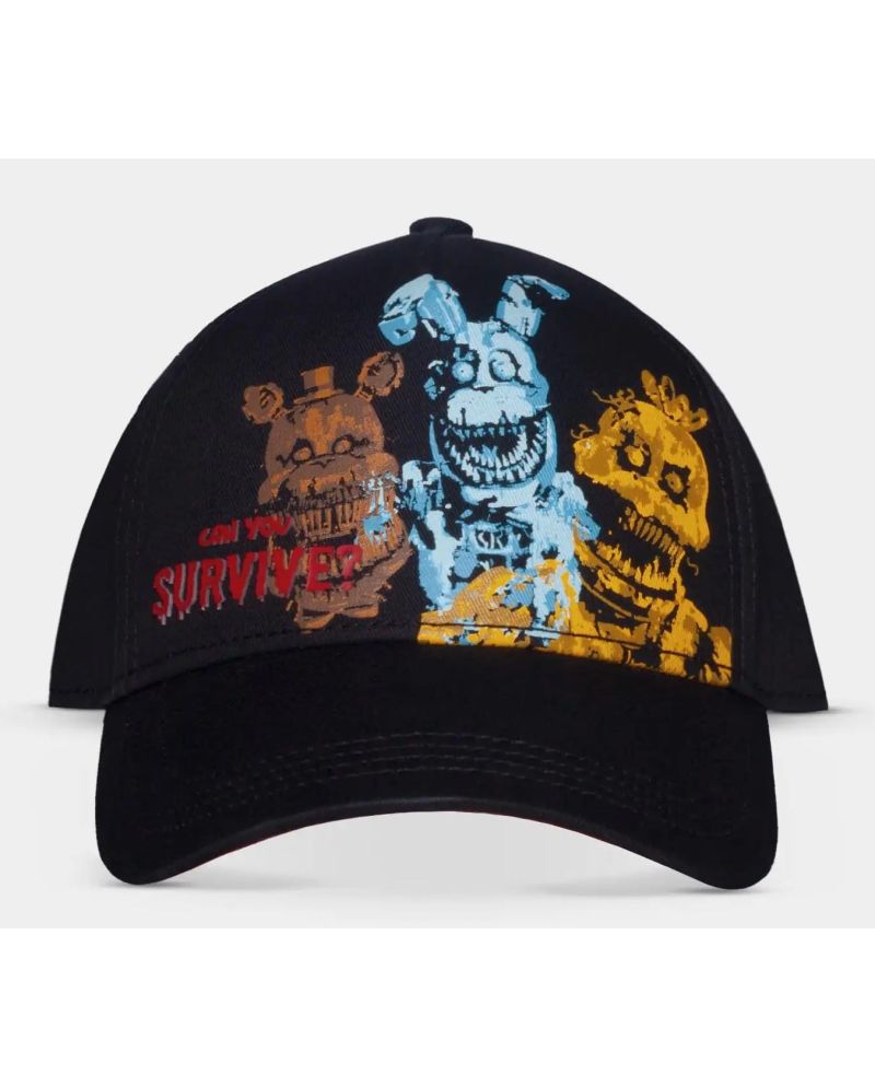 FIVE NIGHTS AT FREDDY'S - Can you survive - Casquette Ajustable - vue principale