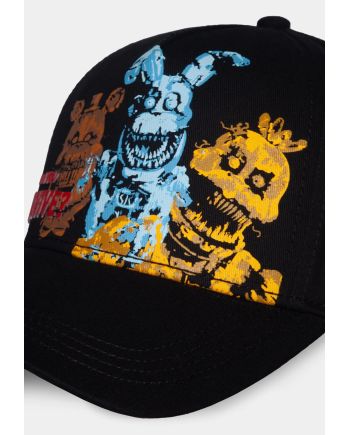 FIVE NIGHTS AT FREDDY'S - Can you survive - Casquette Ajustable - vue de profil