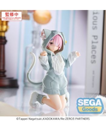 Re ZERO - Ram - Yumemirize Figurine 11cm - vue principale
