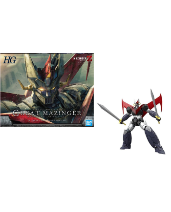 MAZINGER - Model Kit - HG 1/144 Great Mazinger Infinity Vers. - vue principale