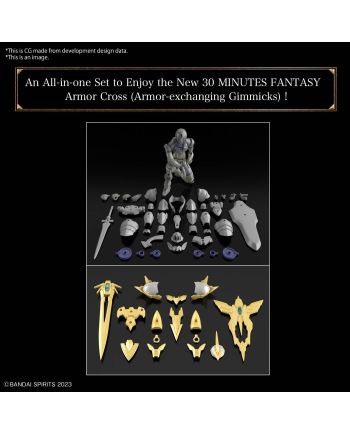 30MF - Liber Holy Knight - Model Kit - vue de face