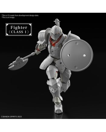 30MF - Liber Warrior - Model Kit - vue de dos