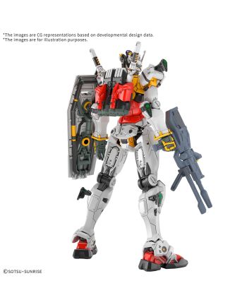 GUNDAM - HG 1/144 White Gundam - Model Kit - vue de face