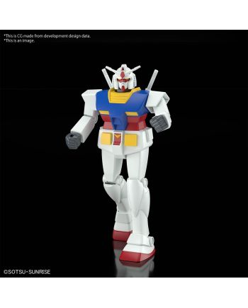 GUNDAM - Best Mecha Collec. 1/144 RX-78-2 Gundam (Revival) - Model Kit - vue de dos