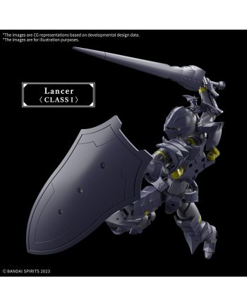 30MF - Liber Lancer - Model Kit - vue de detail