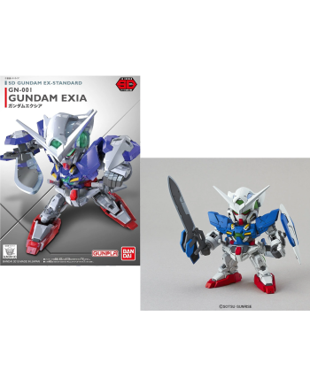 GUNDAM - SD Gundam EX-Standard 003 Gundam Exia - Model Kit - vue principale