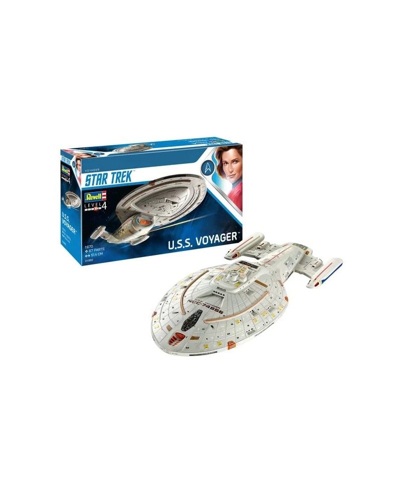 STAR TREK VOYAGER - USS Voyager - Model Kit 1/670 - vue principale