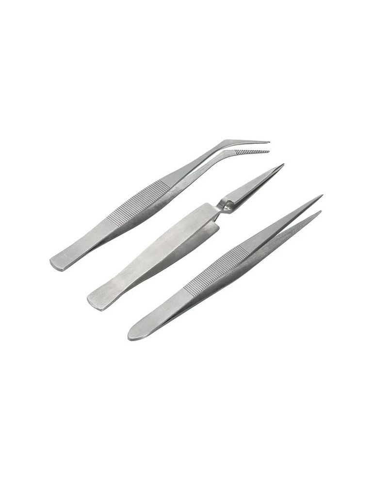 REVELL - Set de pincettes - Droit / Courbé / Fermeture automatique - vue principale