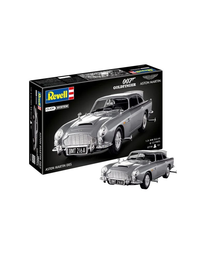 JAMES BOND - Aston Martin - Model Kit Click System 1/24 - vue principale