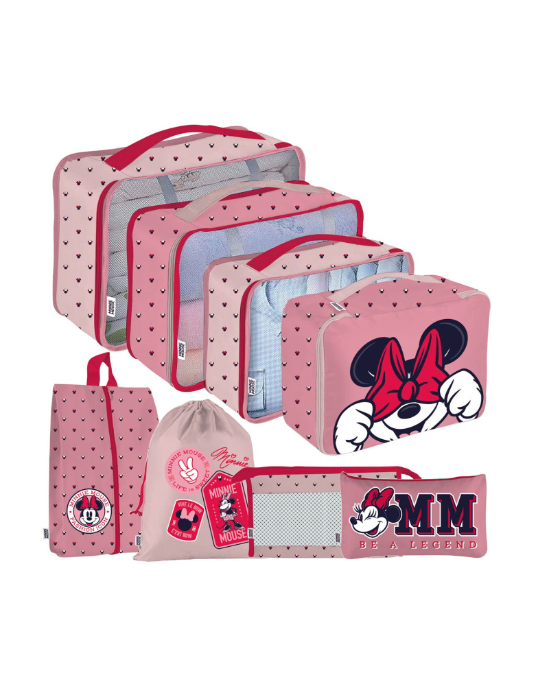 MINNIE - Suitcase Organizers - 8 pc.