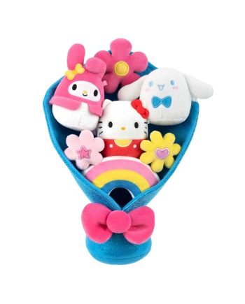 SQUISHMALLOWS - Micromallows Hello Kitty Bouquet Peluche - vue principale