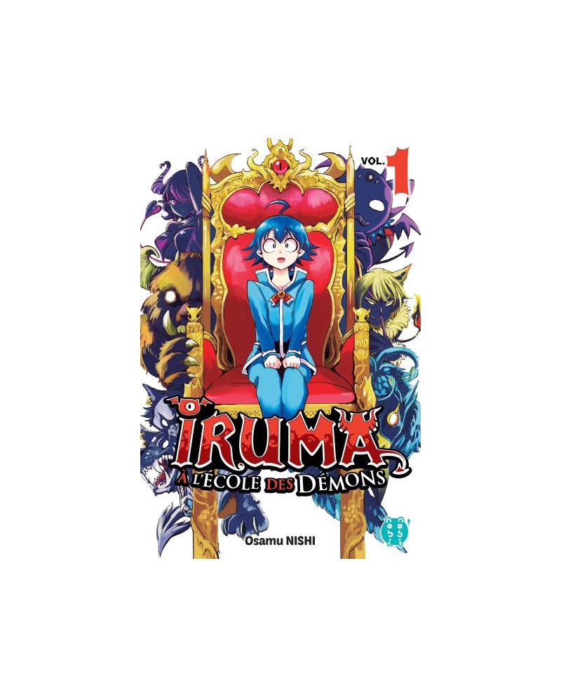 IRUMA A L'ECOLE DES DEMONS - Tome 1 - vue principale