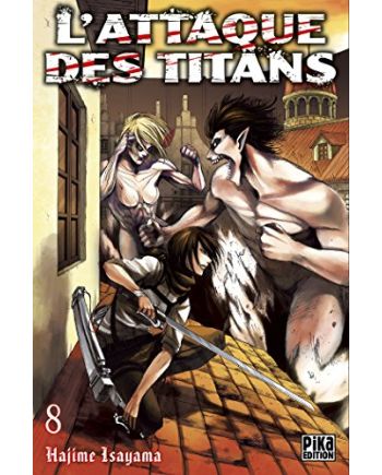 L'ATTAQUE DES TITANS - Tome 8 - vue principale