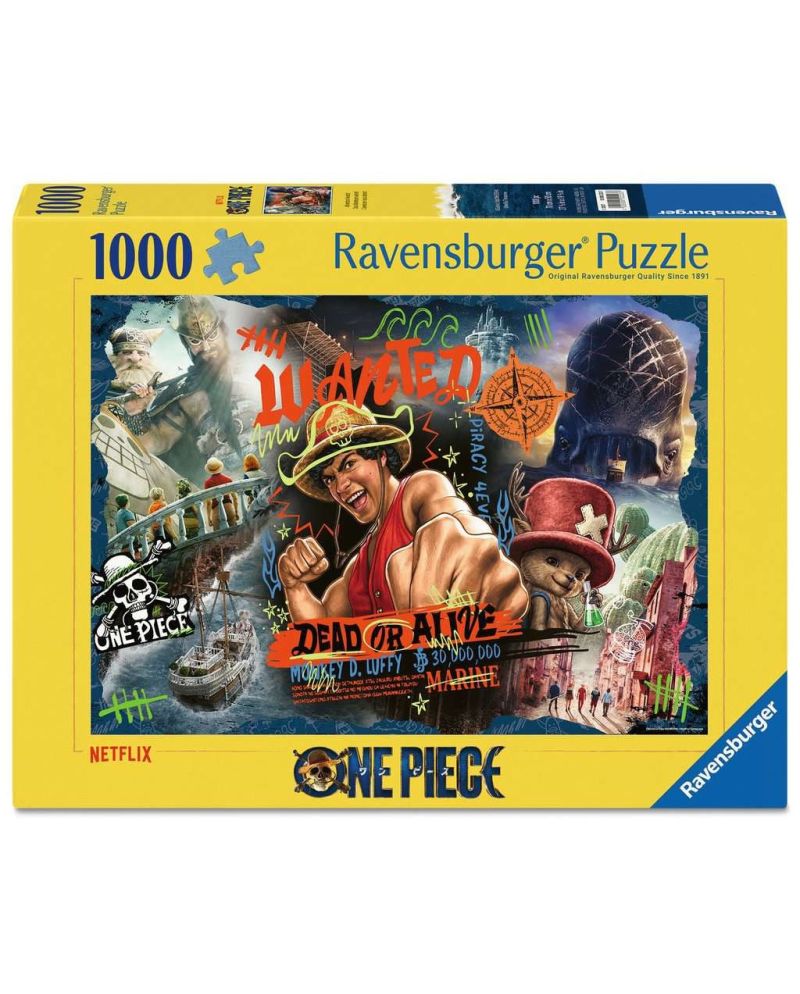 ONE PIECE NETFLIX - Les aventures attendent - Puzzle 1000P - vue principale